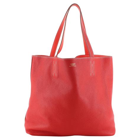 hermes double sens tote